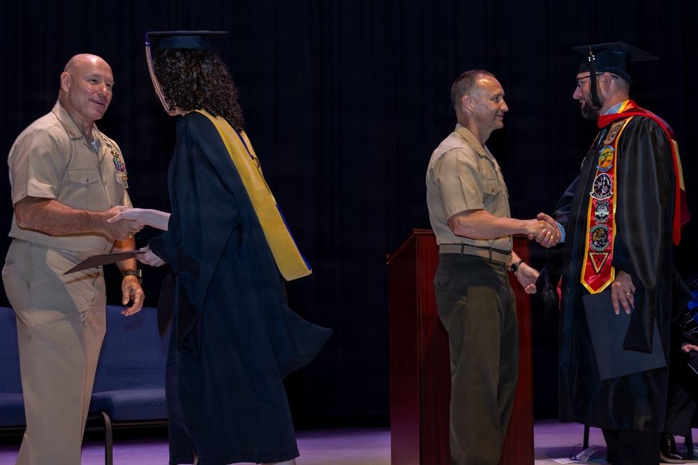 The 50th Annual Voluntary Education Graduation Ceremony at MCAS Cherry Point