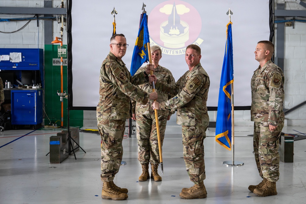 2nd Maintenance Squadron Change of Command 2026