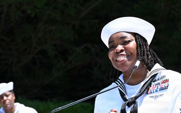 NMRTC Sailor, HM1 Kynesha G. Holman, Retires After 21 Years of Service