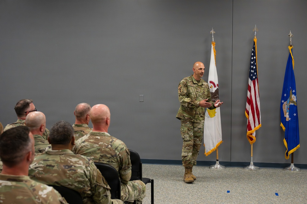 182nd Communications Squadron Change of Command Ceremony
