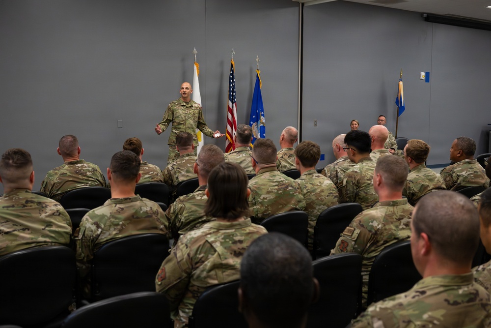 182nd Communications Squadron Change of Command Ceremony