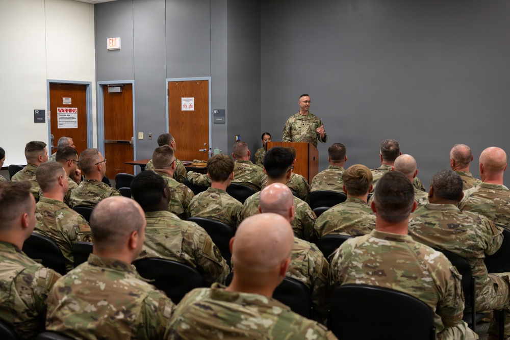 182nd Communications Squadron Change of Command Ceremony