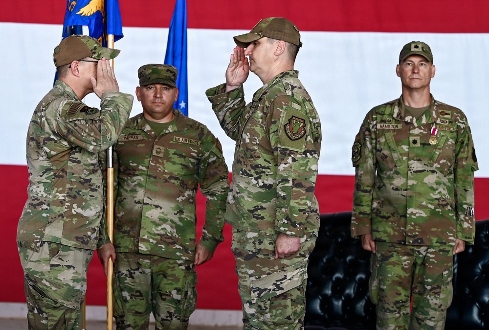 752nd Operations Support Squadron inactivated, 71st Air Control Squadron activated at Tinker