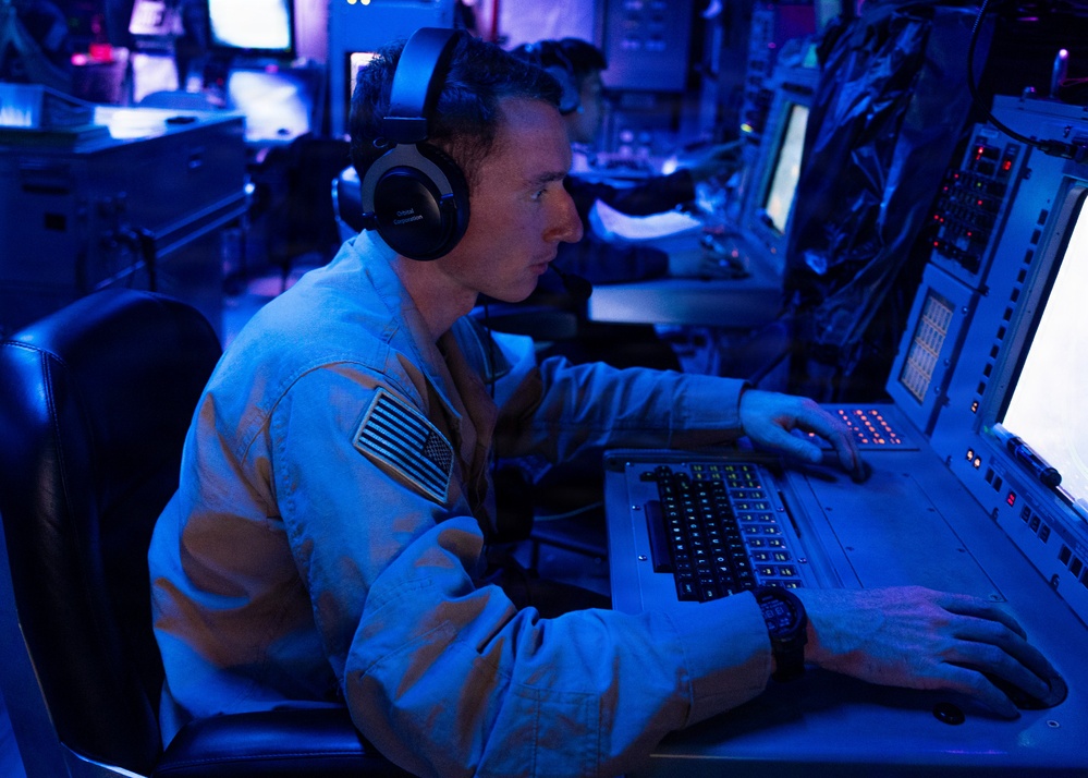 USS Donald Cook tracks data coordination