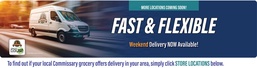 Commissary CLICK2GO on the GO! grocery delivery is expanding to another 108 stateside stores