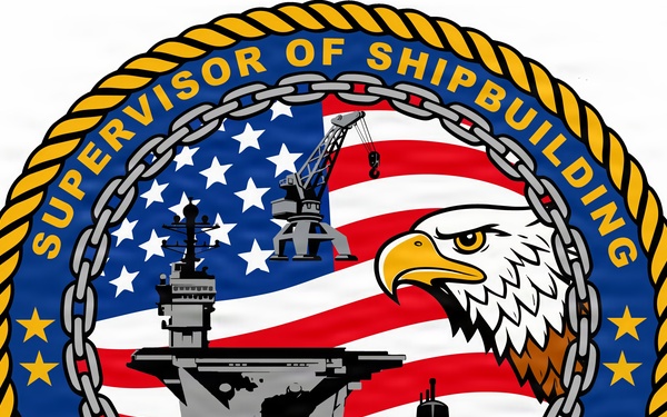 Official Command Logo - SUPSHIP Newport News (Medium)