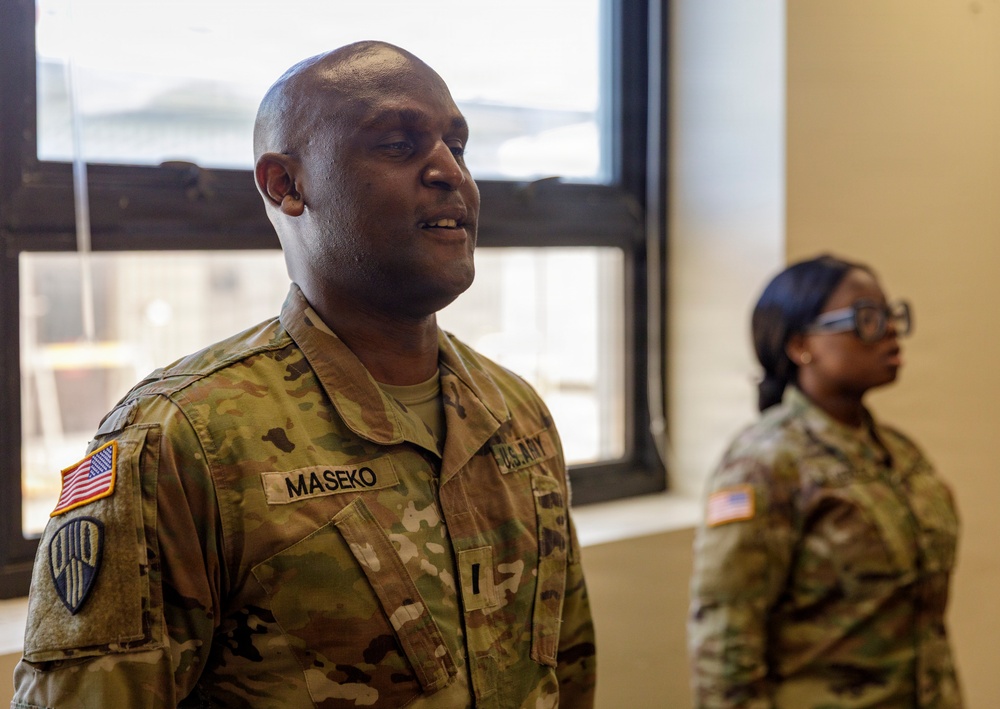 Singing the Army's Song