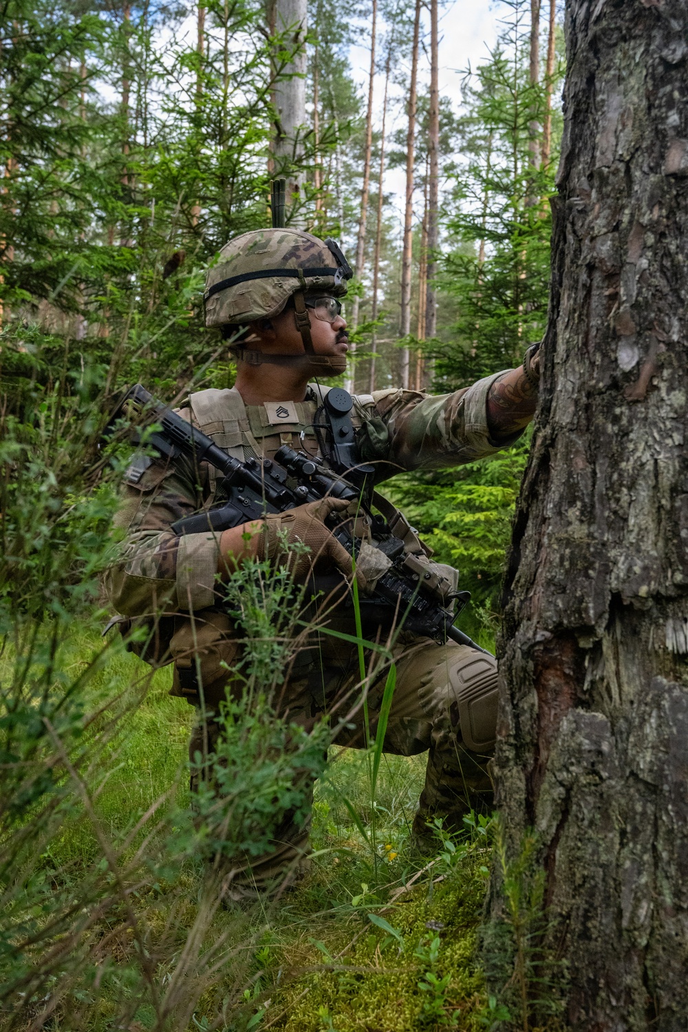 Blackfoot Company, 1-4 Infantry - Blank firing range in GTA