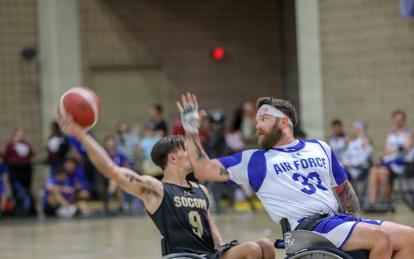 2026 Warrior Games Wheelchair Basketball Game 2