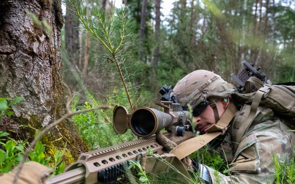 Blackfoot Company, 1-4 Infantry - Blank firing range in GTA