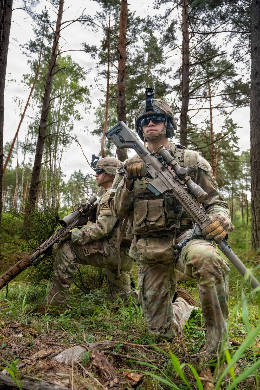 Blackfoot Company, 1-4 Infantry - Blank firing range in GTA