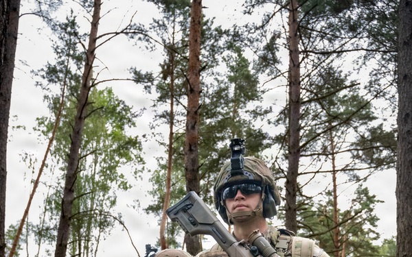 Blackfoot Company, 1-4 Infantry - Blank firing range in GTA