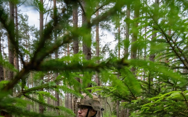 Blackfoot Company, 1-4 Infantry - Blank firing range in GTA