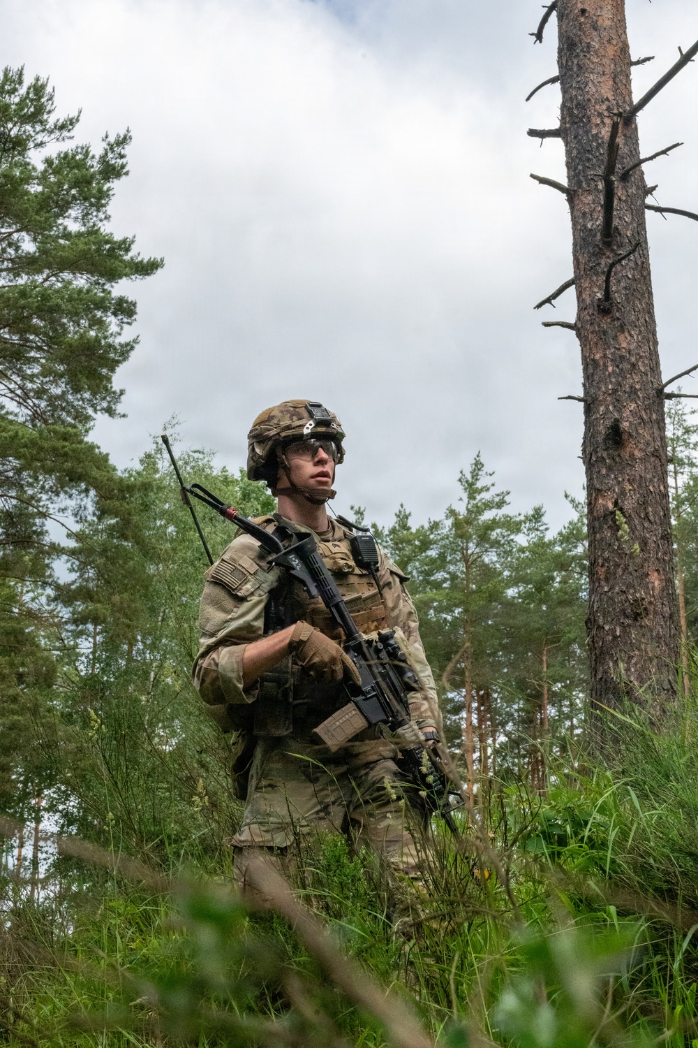 Blackfoot Company, 1-4 Infantry - Blank firing range in GTA