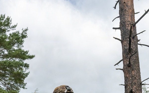Blackfoot Company, 1-4 Infantry - Blank firing range in GTA