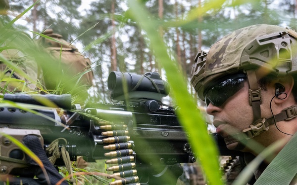 Blackfoot Company, 1-4 Infantry - Blank firing range in GTA