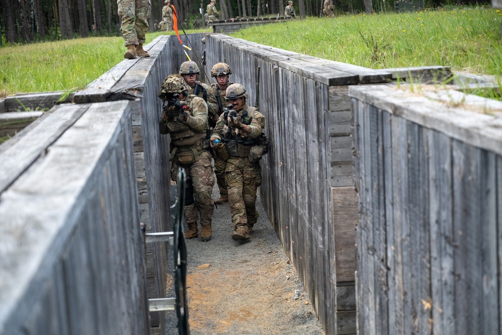 Blackfoot Company, 1-4 Infantry - Blank firing range in GTA