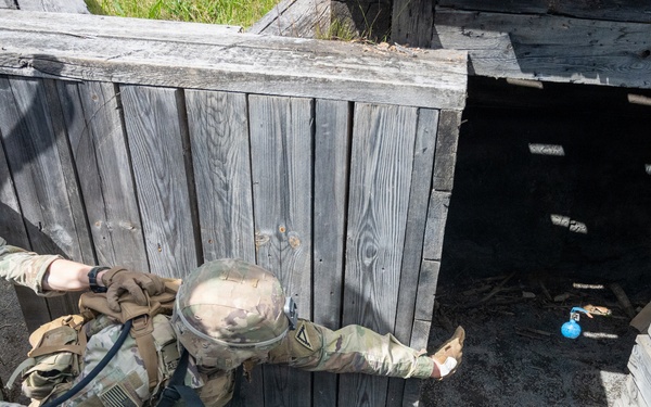 Blackfoot Company, 1-4 Infantry - Blank firing range in GTA