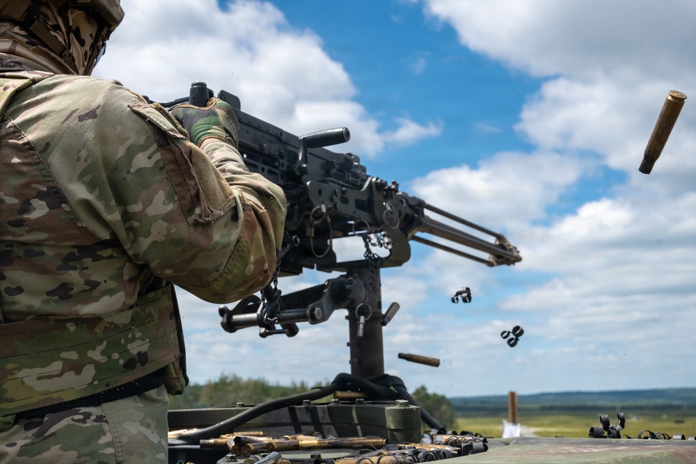Blackfoot Company, 1-4 Infantry - Blank firing range in GTA