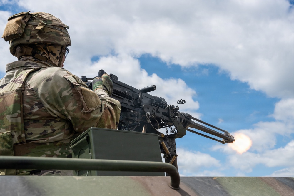 Blackfoot Company, 1-4 Infantry - Blank firing range in GTA