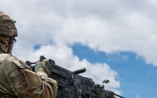 Blackfoot Company, 1-4 Infantry - Blank firing range in GTA