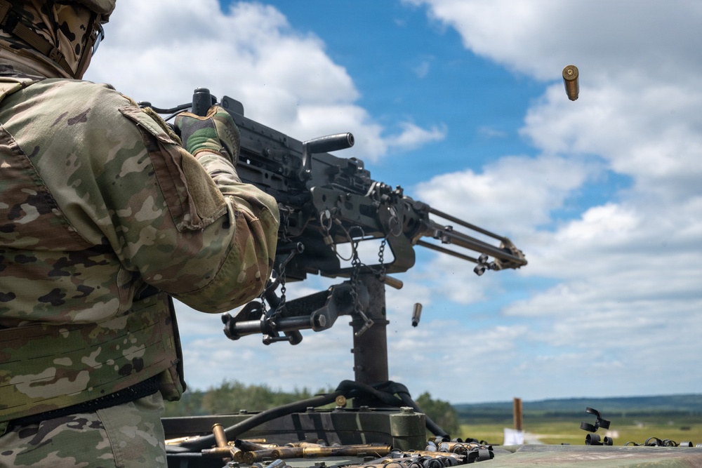 Blackfoot Company, 1-4 Infantry - Blank firing range in GTA