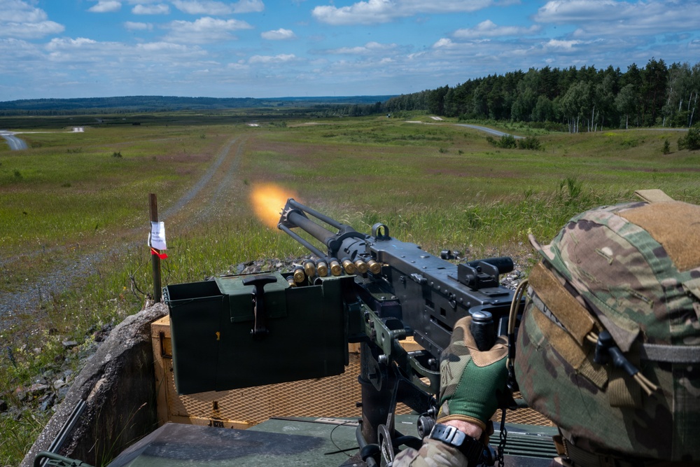 Blackfoot Company, 1-4 Infantry - Blank firing range in GTA