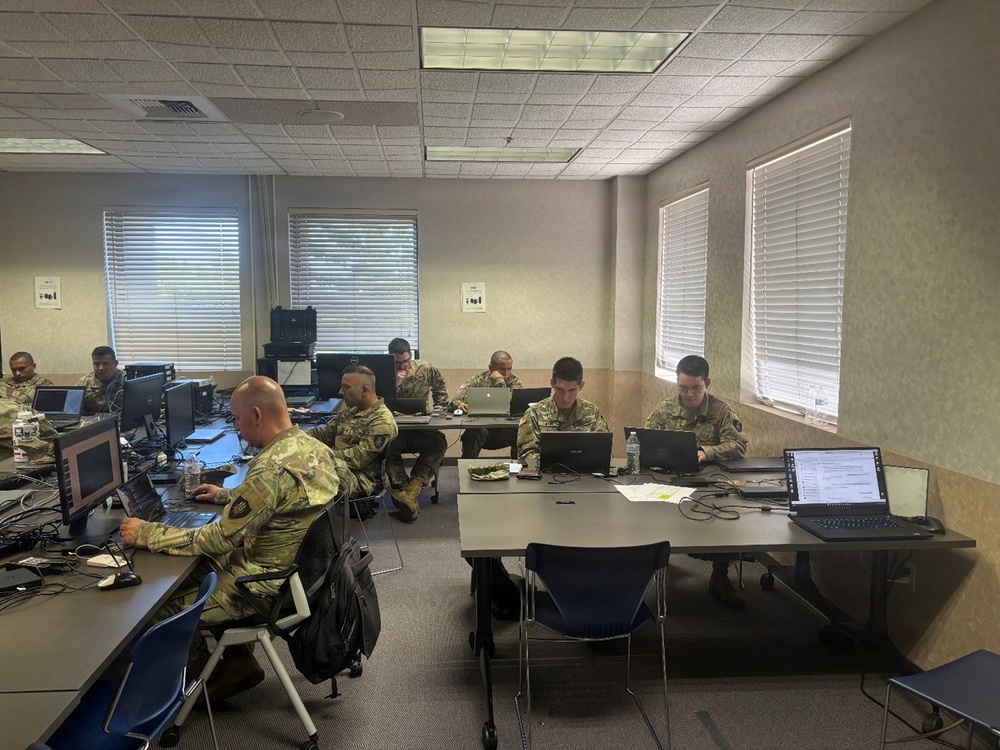 Soldiers assigned to the Army Reserve Cyber Protection Brigade's 304th Cyber Battalion executed an Emergency Deployment Readiness Exercise from June 7 to June 14, 2026, at Camp Parks, California.