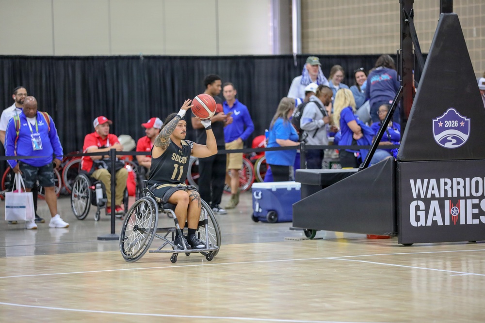 2026 Warrior Games Wheelchair Basketball Game 2