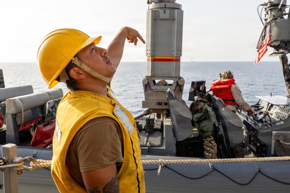 USS Portland Sailors Conduct Routine Operations