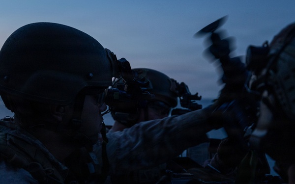USS Portland Marines Conduct Routine Operations