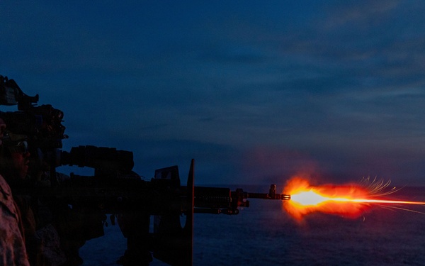 USS Portland Marines Conduct Routine Operations