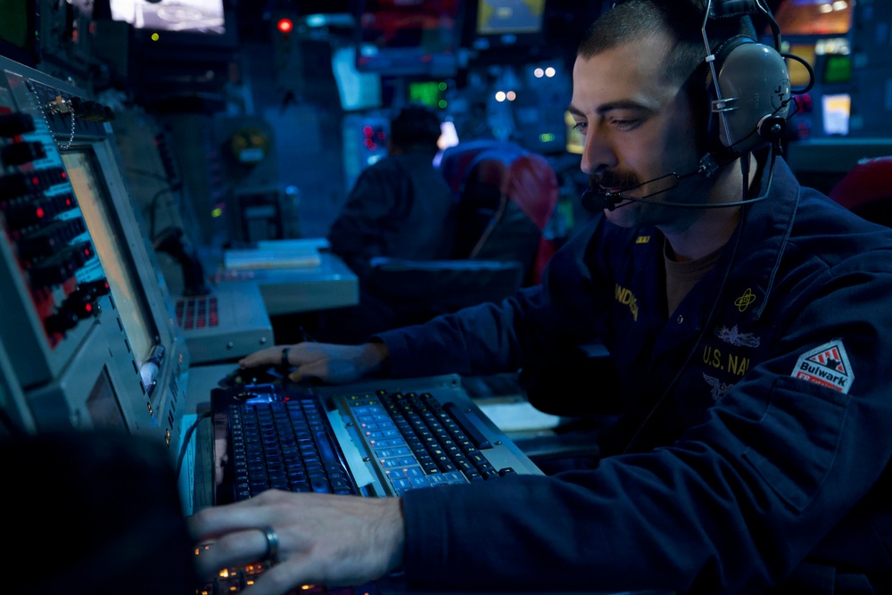 Higgins Conducts Vessel of Interest Monitoring Operations