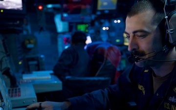 Higgins Conducts Vessel of Interest Monitoring Operations