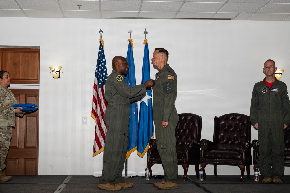 612th Air Operations Center change of command