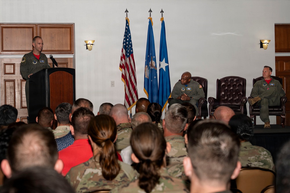 612th Air Operations Center change of command