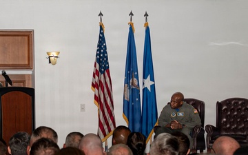 612th Air Operations Center change of command