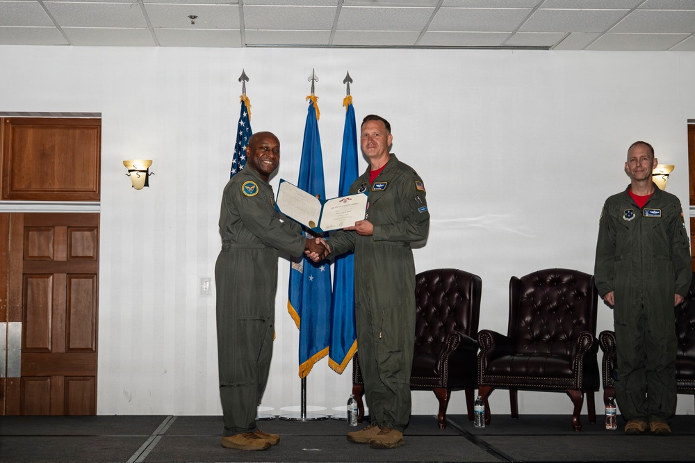 612th Air Operations Center change of command