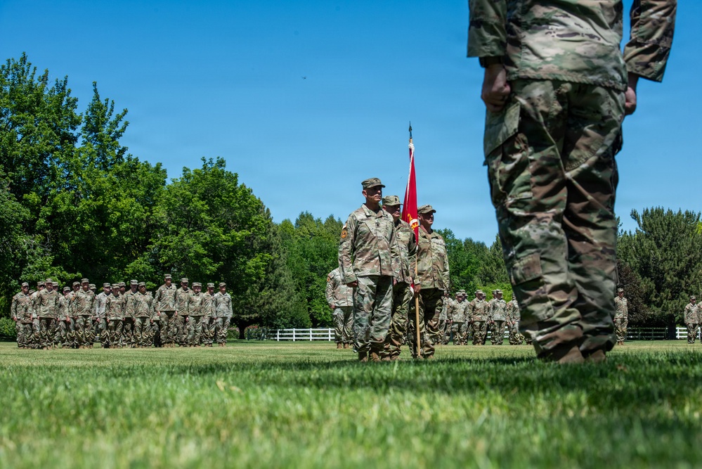 116th CBCT inactivates engineer battalion