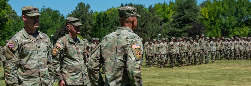 116th CBCT inactivates engineer battalion