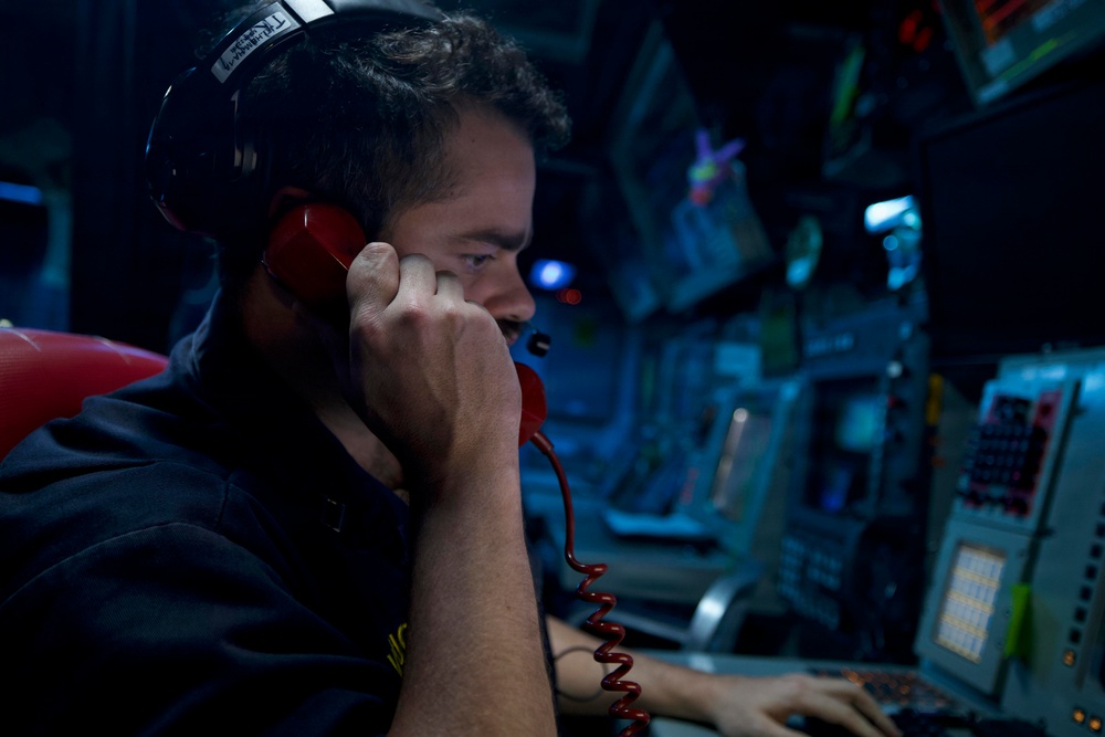Higgins Conducts Vessel of Interest Monitoring Operations