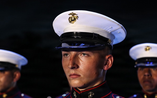 Marine Barracks Washington performs at UFC Freedom 250