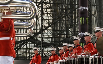Marine Barracks Washington performs at UFC Freedom 250