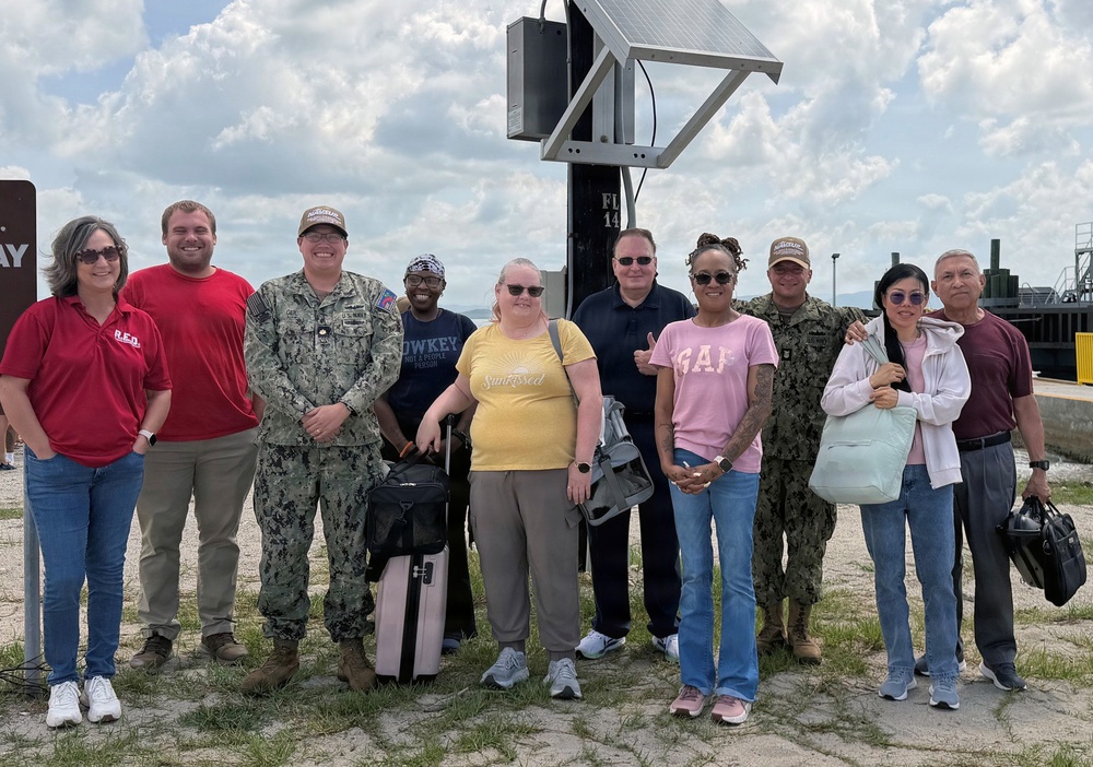 NAVSUP FLC Jacksonville NS Guantanamo Bay says farewell to three teammates