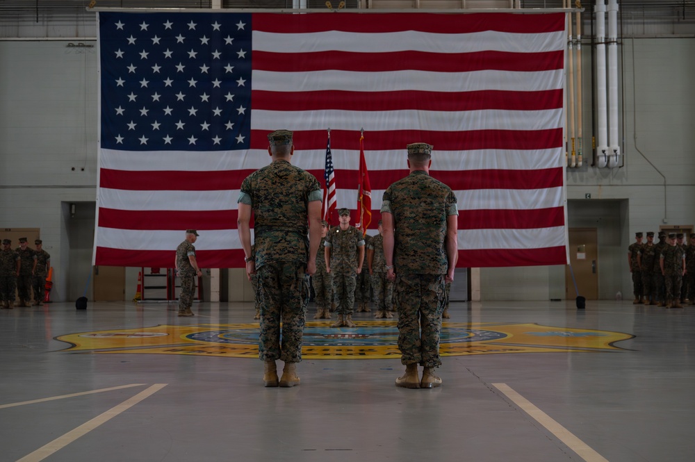 Marine Corps Detachment Goodfellow welcomes new commanding office