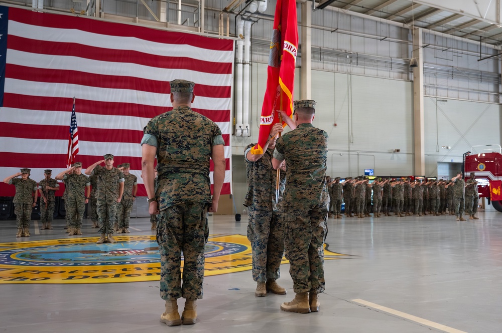 Marine Corps Detachment Goodfellow welcomes new commanding office