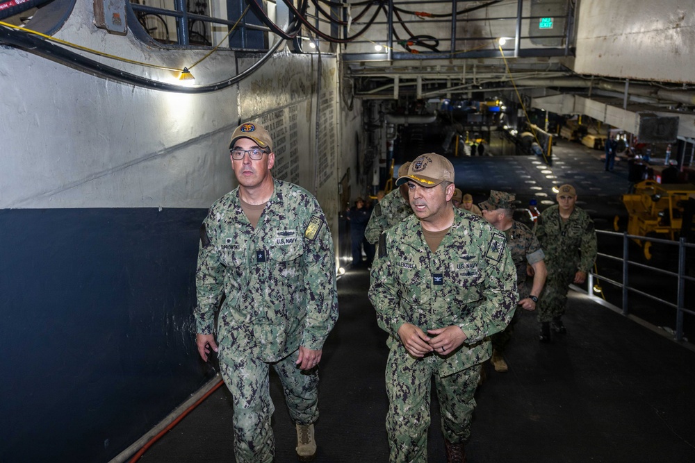 ESG-2 Visits USS Wasp