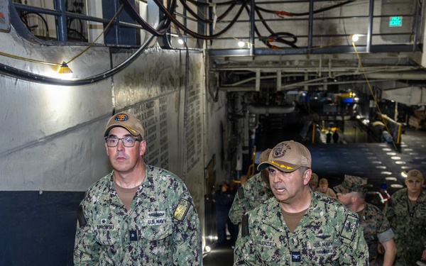 ESG-2 Visits USS Wasp