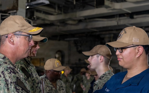 ESG-2 Visits USS Wasp