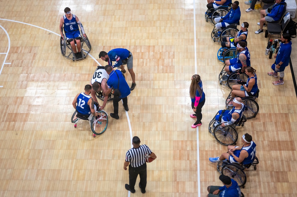 Warrior Games 2026 Basketball Competition